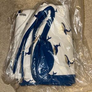 NWT Kyte Baby Whale Toddler Blanket